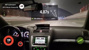 Skoda Octavia RS A5 100-200 = 4.87 sec. | AGP motorsport