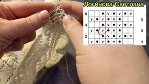 как вязать традиционные оренбургские "Гармошки"