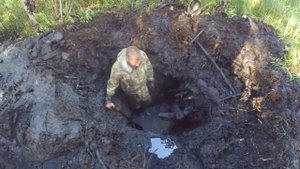 раскопки два часа спустя // хутор загайки