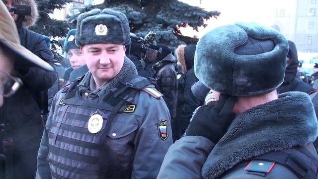 Полиция? С народом?