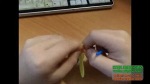 Как сделать из резинок Человечка