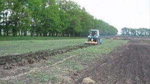 Глубокорыхлитель Gascon SS-5LR с МТЗ 80.wmv