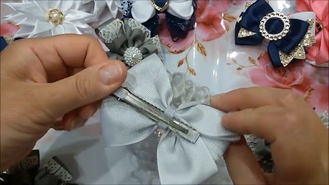 Обзор моих работ. Школьные бантики. СЕКРЕТЫ КАНЗАШИ.
