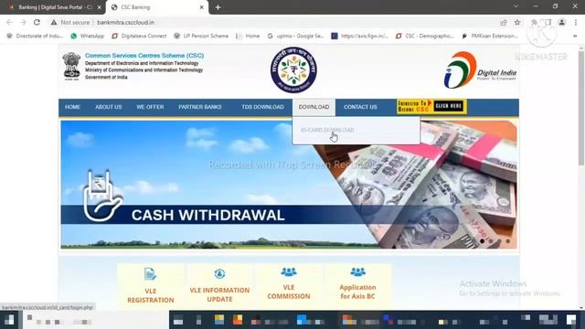 axis bank bc id card download | csc me id card print csc agent card csc bank bc csp id card downloa смотреть онлайн