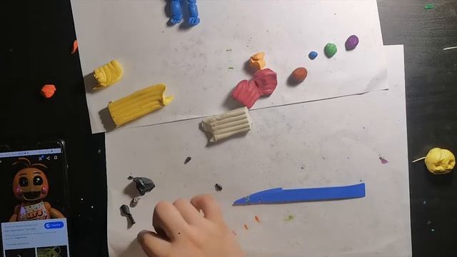 Пластилиновая Той Чика: лепим аниматроника из игры FNAF/Пять ночей с Фредди смотреть онлайн