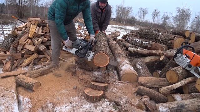 Бензопила Holzfforma G 660 PRO CARBON демонстрация
