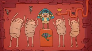 Спина к спине - Проклятие скарабея 14 серия - Мультики для детей