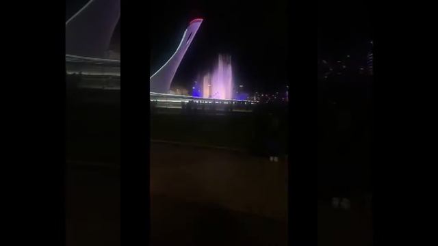 Прогулка по Олимпийскому парку  ||Поющие фантаны 🎶🎷#олимпийскийпарксочи #адлер#олимпиада