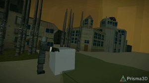 2 часть кубы против агентов анимация 3д