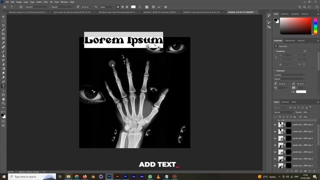 Adobe Photoshop : How to create a Psychedelic Trippy Poster in photoshop смотреть онлайн