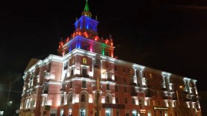 Дом со шпилем в Комсомольске-на-Амуре