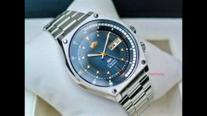 Orient Sports SK Retro Blue Black Steel - RA-AA0B03L19B