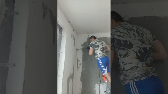 Прокладка трассы под сплит-систему #hvac #кондиционер #москва #rockstar #shorts #юао #обзор #мечта
