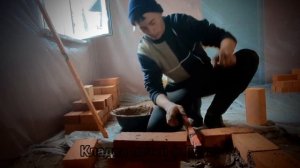 Пошаговая кладка отопительно-варочной печи 3,5×3,5 типа «Шведка». День 1