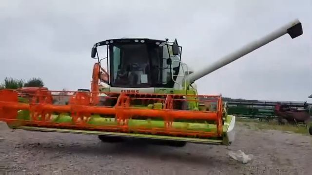 Комбайн Claas Tucano 480, 2009г смотреть онлайн