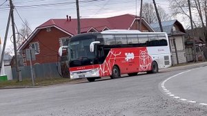 Конечная остановка 822 автобус в Аэропорт Пермь Большое Савино из города Усолье Пермский край
