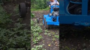 Батя конструктор, Культиватор , минитрактор переломка культивирование