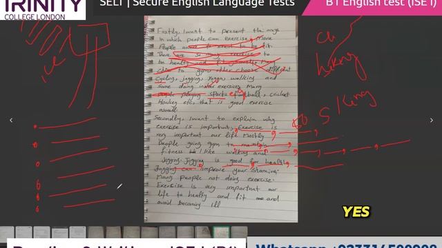 Trinity College London - ISE I (B1) Integrated Reading & Writing ||Extended Task 4  |Tips | UKVI