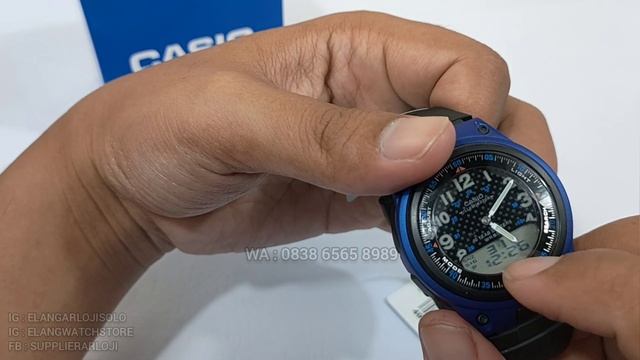 CASIO AW 80 2BVDF : JAM TANGAN CASIO FITUR TELEMEMO SIMPAN 30 NOMOR TERBARU (2024)