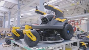Аккумуляторный садовый райдер Stiga Gyro 900e – производство