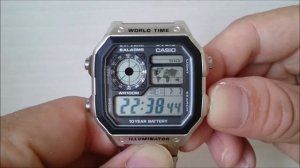 Watch Collection CASIO AE 1200WHD 1AVDF
