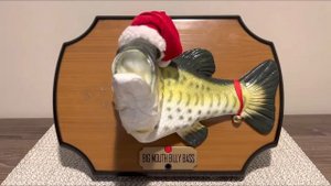 ‘Big Mouth Billy Bass’ Christmas Edition (Country version)