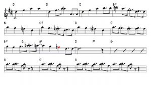 Rock Around The Clock Max C Freedman Alto Sax