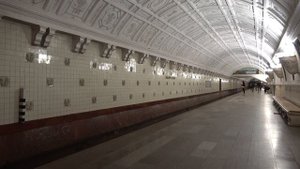 Тематический Поезд «210-летию транспортного ведомства» на Кольцевая линия