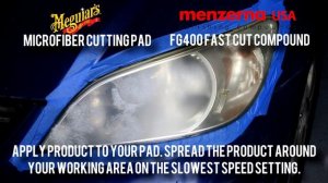 Headlight Restoration How To