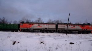 2ТЭ10М-0430, станция Долгушино, ГЖД