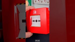 Ajax ManualCallPoint (Red) Jeweller - беспроводная настенная кнопка для активации пожарной тревоги