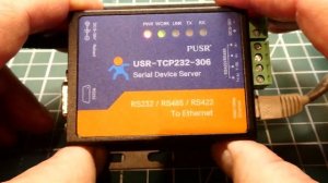 Getting Started With RS232 to Ethernet Conversion / USR-TCP232-306