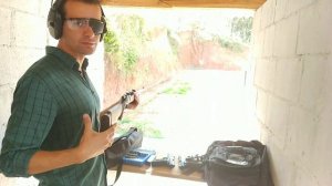 Rifle CBC 8117 calibre .17 HMR - teste a 50m