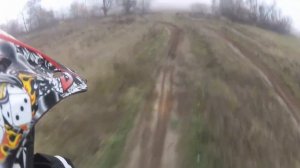 Yamaha WR 200 Jumps, Track and Crash