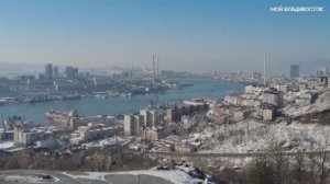 Владивосток перед новым годом 30 декабря 2022.