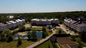 Малоэтажный ЖК "Снегирь" | Истринский район, Подмосковье (весна)