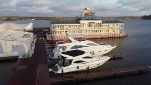 Подводная охота в Подмосковье с яхты Sunseeker 44 Manhattan