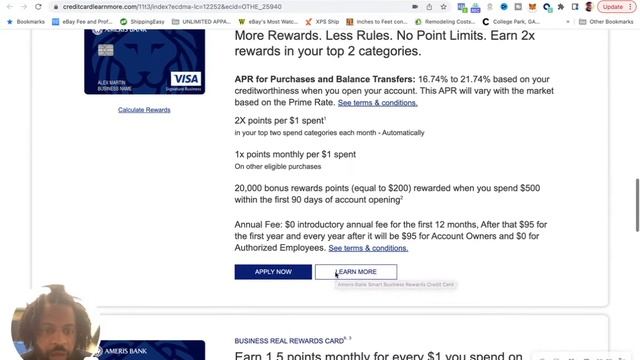 Ameris bank Credit card 2 years no interest for Business And Personal credit card смотреть онлайн