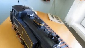 действующая модель паровоза 9П-2000