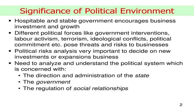 Political & Legal Environment -Definition, Difference and Importance #mba #business #quick #learnin