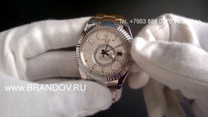 Часы мужские Rolex Sky-Dweller 326934 White Rolesor
