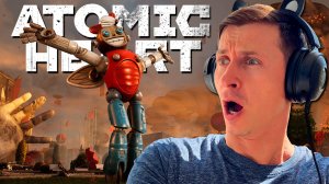 ATOMIC HEART Mr. Cat DLC Чары Морских Глубин! Прохождение Дополнения Атомного Сердца.№1