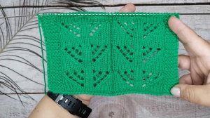 50// Красивый и очень простой ажурный узор для летних изделий