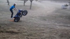 STUNT QUAD YAMAHA 250 RAPTOR