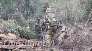 Подрыв бойца НМ ДНР на мине  06.2022