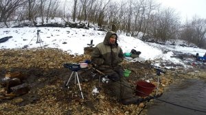 Первая рыбалка по низкой воде. НМР. Кулаково. 10.12. 2017