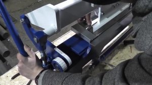 Двухсегментный листогиб для кровельных шашек