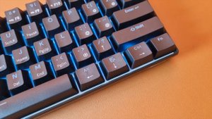 Royal Kludge RK61 Keyboard| Black RGB Blue Switch (Budget 60% Keyboard)