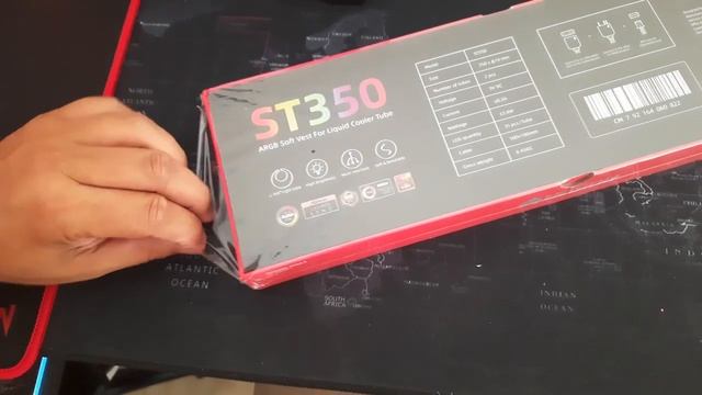 MANGUEIRA ARGB ST350 PARA WATER COOLER - UNBOXING + REVIEW !!