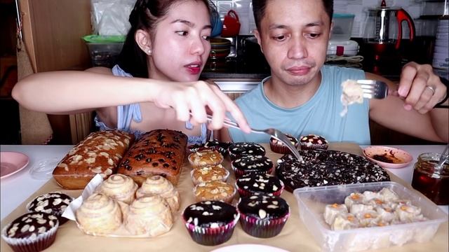 Baked Goodies Mukbang! Perfect Pang Merienda at Dessert! смотреть онлайн